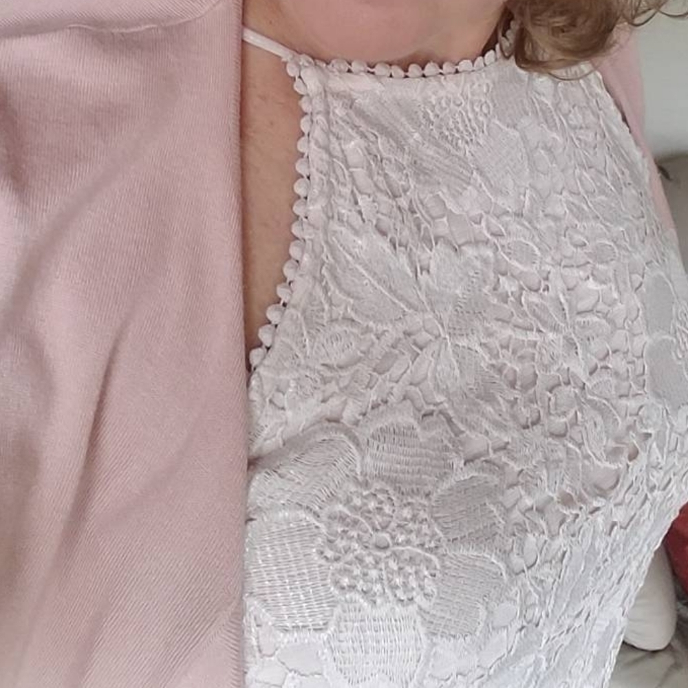 spagetti strap peach XL top